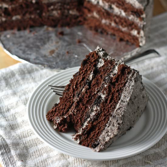 Cookies and Cream Cake - Recipe photo by erinblueburke