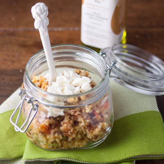 Bulgur with Tomatoes and Feta - Recipe photo by streghetta in cucina