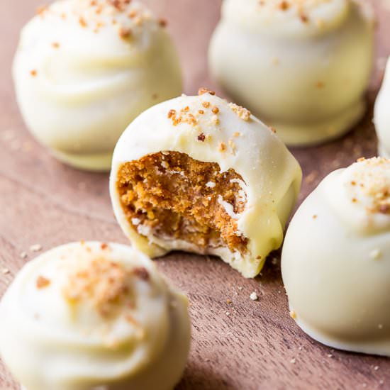 Pumpkin Spice Truffles - Recipe photo by sallysbakingaddiction