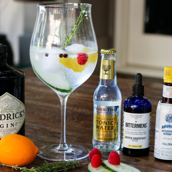 Spanish-Style Gin & Tonic - Recipe photo by Something New For Dinner
