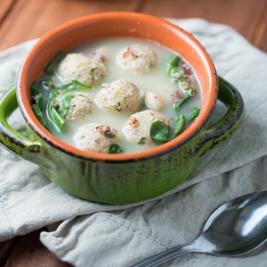 Turkey Meatball Soup - Recipe photo by Jessica Gavin