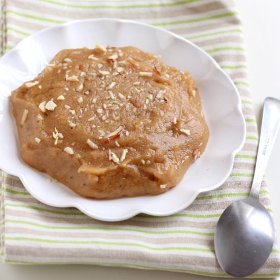 Rajgira Sheera for Fasting - Recipe photo by werecipes