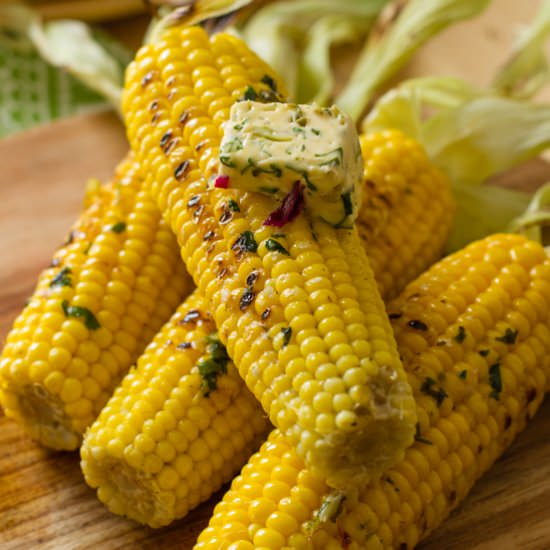 Asian Style Grilled Corn - Recipe photo by ktphotogirl