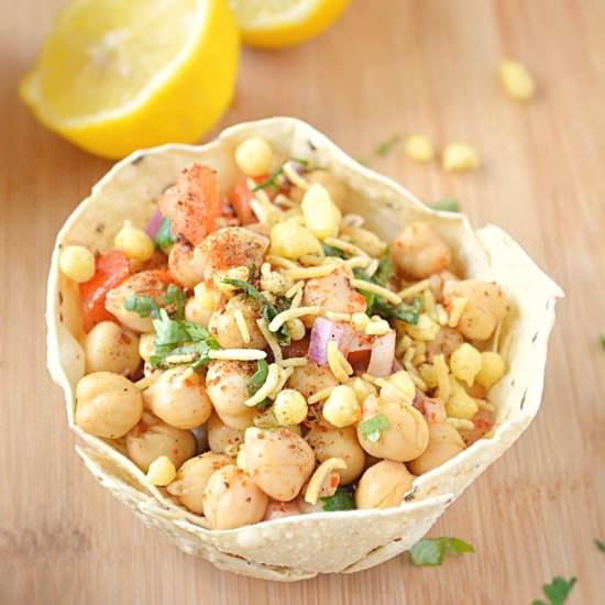 Chana Salad or Chickpea Salad - Recipe photo by ruchiskitchen
