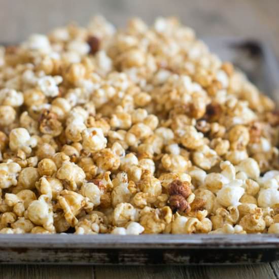 Microwave Caramel Corn - Recipe photo by CookTheStory