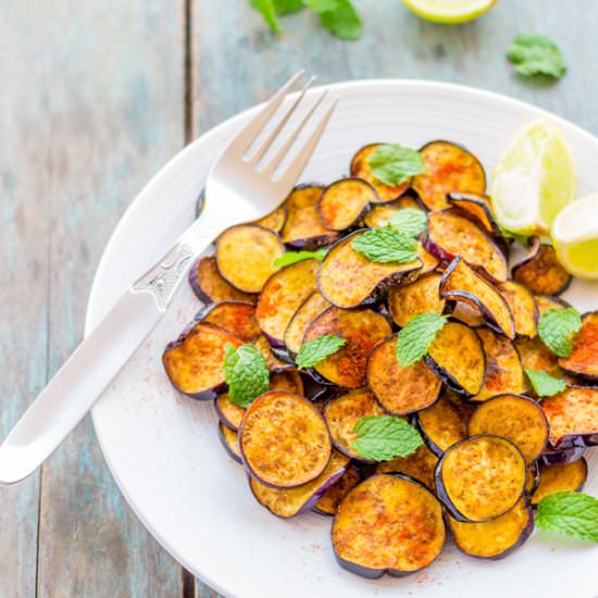 Deep Fried Spicy Eggplant - Recipe photo by Priyanka DK