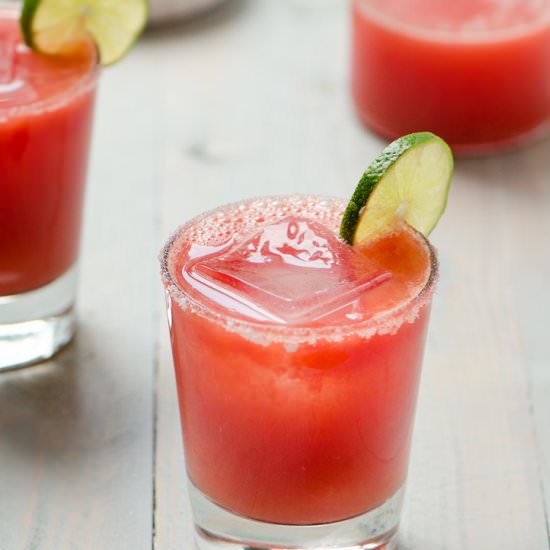 Watermelon Margaritas - Recipe photo by porkandgreens