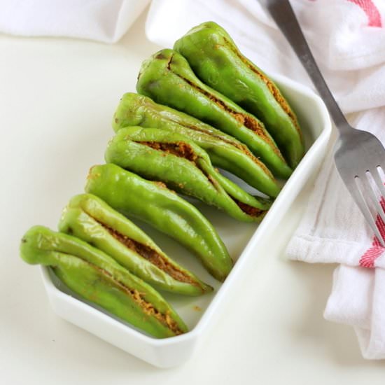 Bharwan Mirch - Recipe photo by werecipes