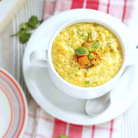 Masala Oats Porridge - Recipe photo by Rosh193