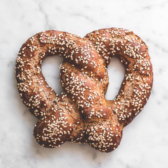 Sprouted Spelt Pretzel - Recipe photo by bakingmagique