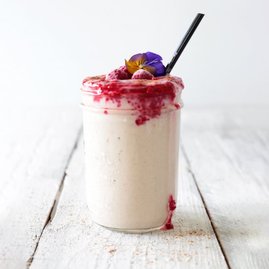 Cinnamon Jam Donut Smoothie - Recipe photo by swoonfood