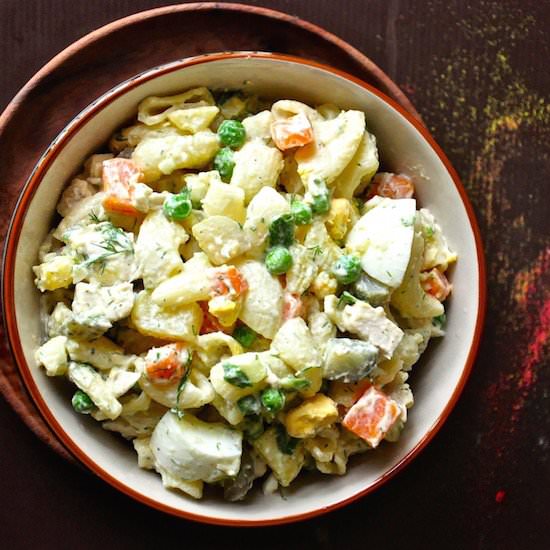 Russian Macaroni Salad - Recipe photo by SIMPLE