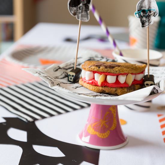 Spooky Halloween Dentures - Recipe photo by My Family Ties