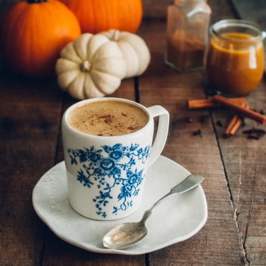 Spiced Pumpkin Tea Latte - Recipe photo by sweet-treats-baking