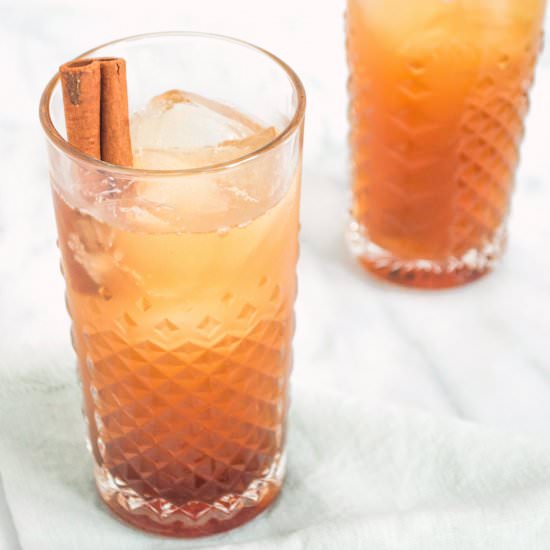 Fall Apple Cider Cocktail - Recipe photo by Summerfield Delight