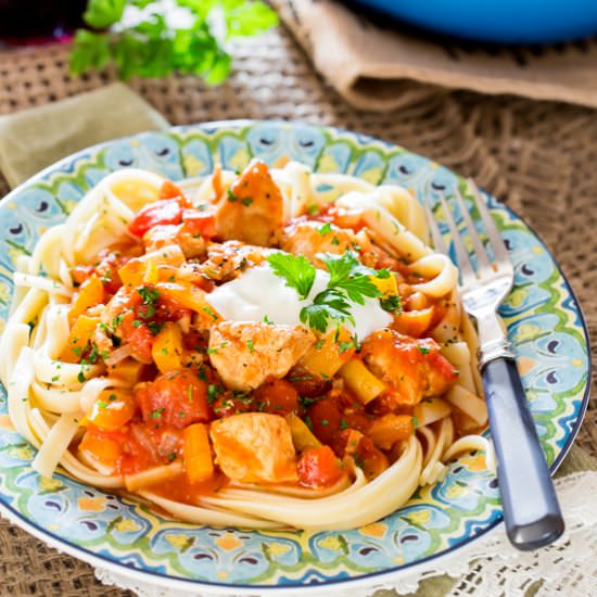 Easy Chicken Paprikash - Recipe photo by jocooks