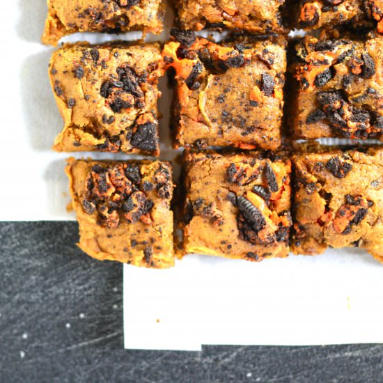 Pumpkin Oreo Bars - Recipe photo by justjfaye