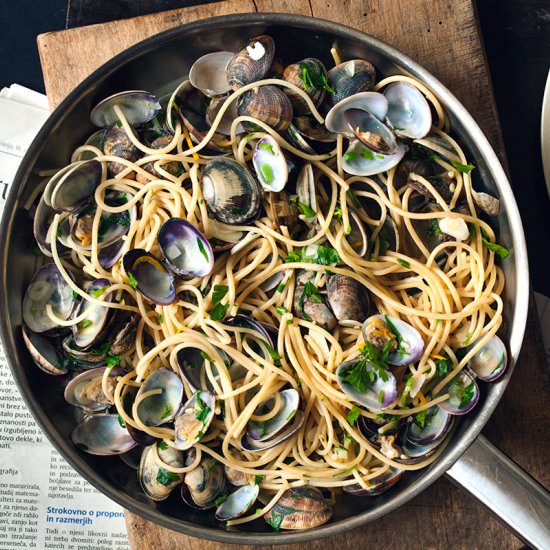 Spaghetti alle Vongole - Recipe photo by jernejkitchen