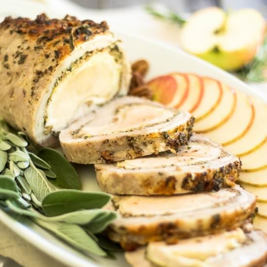 Apple Pecan "Porc au Coq" - Recipe photo by The Healthy Foodie
