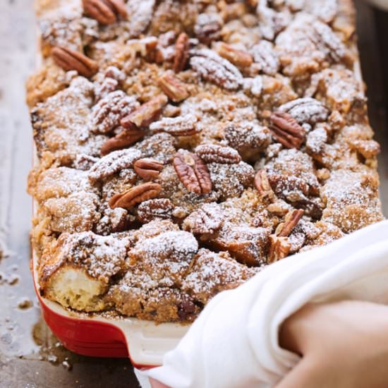 Pumpkin French Toast Casserole - Recipe photo by littlespicejar