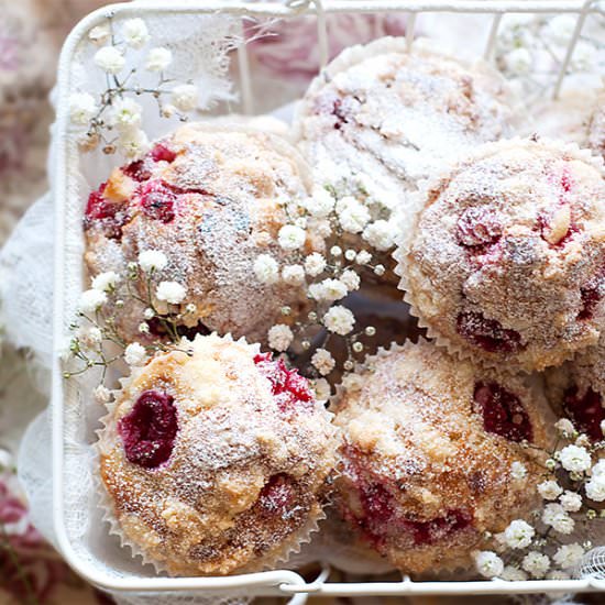Red Berries & Cream Cheese Muffins - Recipe photo by haideekitchen