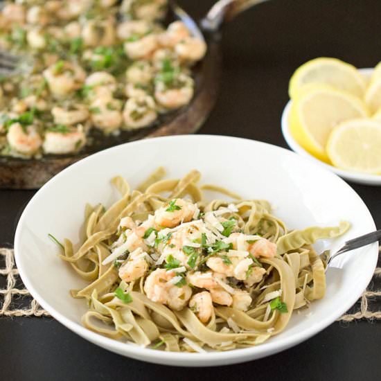 Shrimp Scampi - Recipe photo by veggiesbycandlelight
