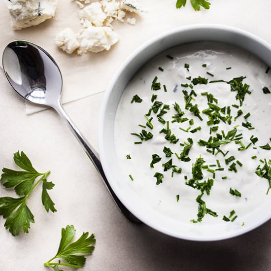 Blue Cheese Dressing - Recipe photo by justalittlebitofbacon