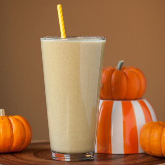 Vegan Pumpkin Oat Protein Smoothie - Recipe photo by selfproclaimedfoodie