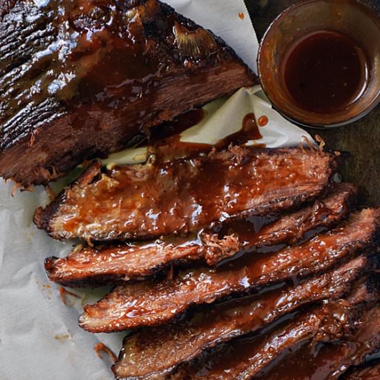 Beer Braised Beef Brisket - Recipe photo by LifeTastesGood