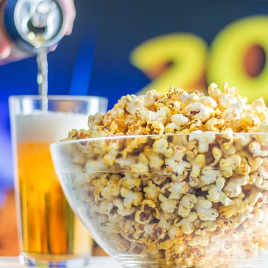 Movie Night Spicy Popcorn - Recipe photo by Brian Jones