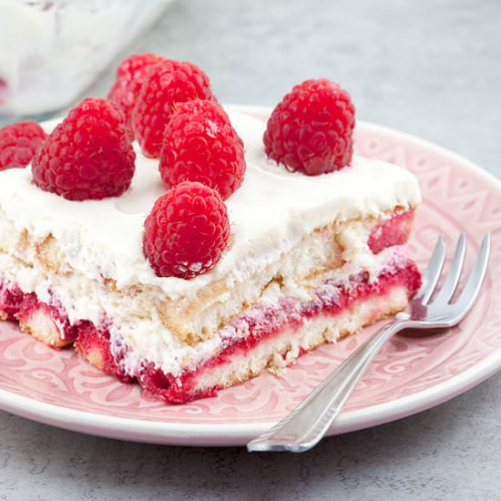 Raspberry Tiramisu - Recipe photo by ohmydish
