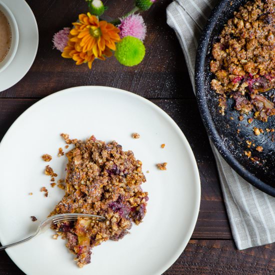 The Humble Fruit Crumble - Recipe photo by porkandgreens