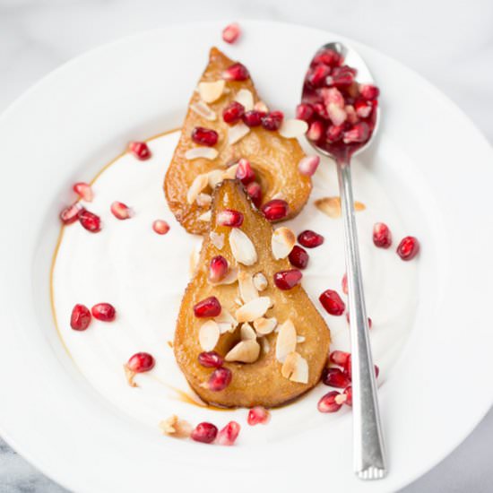 Sweet Caramelized Pears - Recipe photo by TASTEOFYUMMY