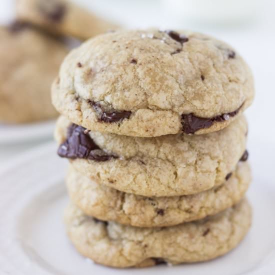 Coconut Chocolate Chunk Cookies - Recipe photo by A Classic Twist