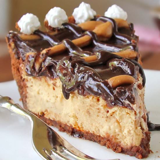 Fabulous Hot Fudge Peanut Butter Pie - Recipe photo by cakescottage