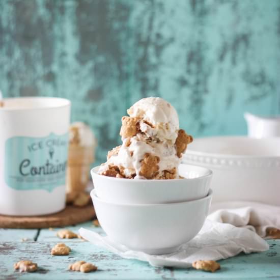 Teddy Graham Ice Cream - Recipe photo by ifthespoonfits