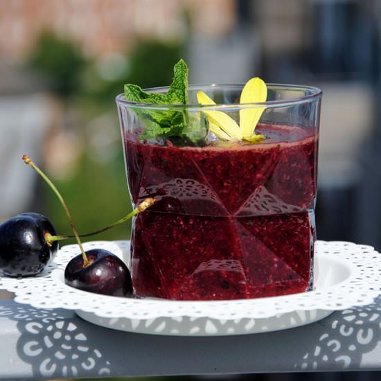 Cherry Gazpacho - Recipe photo by dace