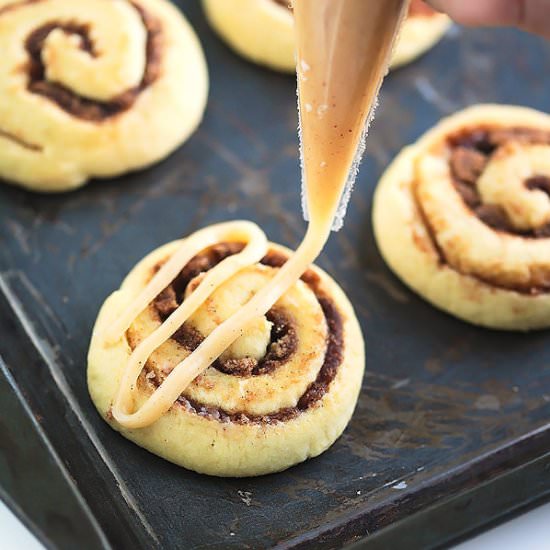 Browned Butter Cinnamon Roll Cookie - Recipe photo by Cleobuttera