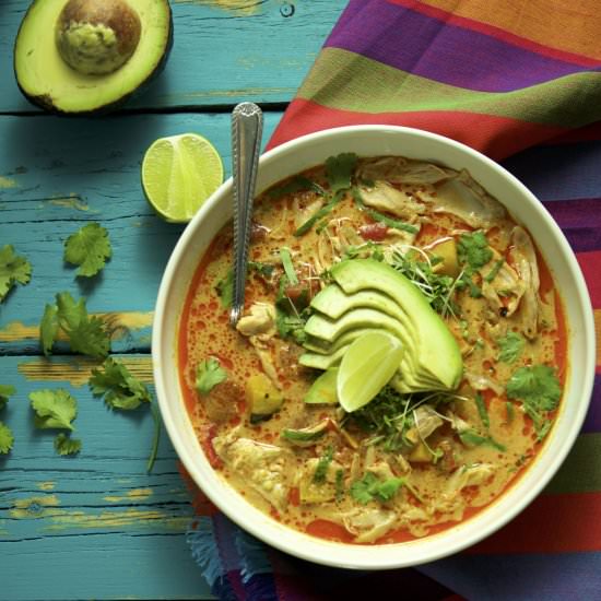 Sopa de Pollo - Recipe photo by nakedcuisine
