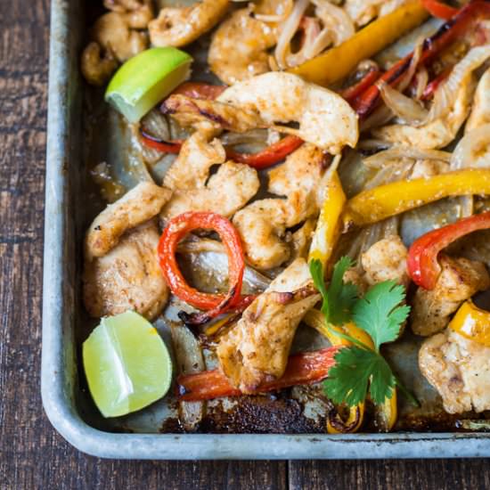 Sheet Pan Fajitas - Recipe photo by thewanderlustkitchen