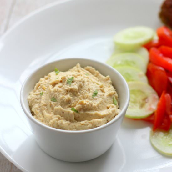 Hummus Dip without Tahini - Recipe photo by werecipes