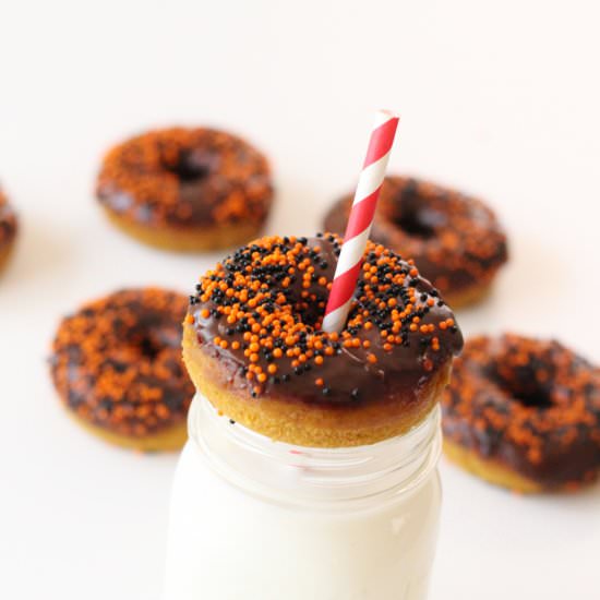 Pumpkin Donuts - Recipe photo by Thehappyflammily