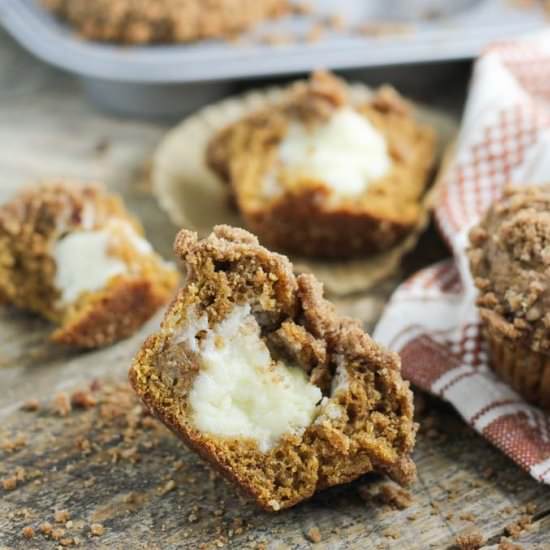 Pumpkin Cream Cheese Muffins - Recipe photo by bakedinaz