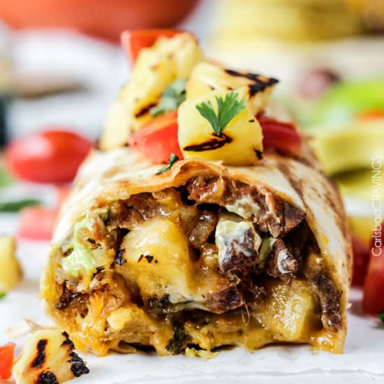 California Carne Asada Burrito - Recipe photo by carlsbadcravings