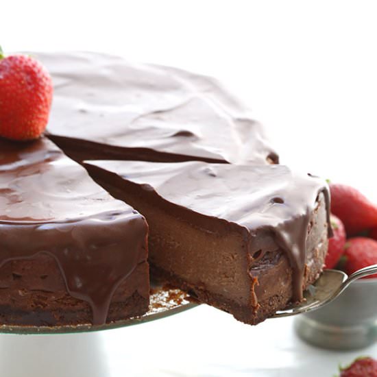 Death by Chocolate Cheesecake - Recipe photo by fooddreamer