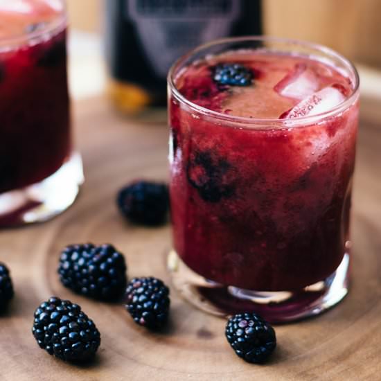 Blackberry Margaritas - Recipe photo by thekentuckygent