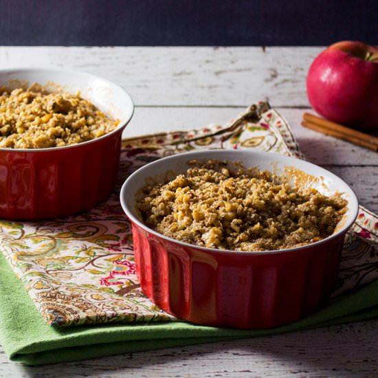Gluten Free Apple Crisp (Paleo) - Recipe photo by theocdkitchen