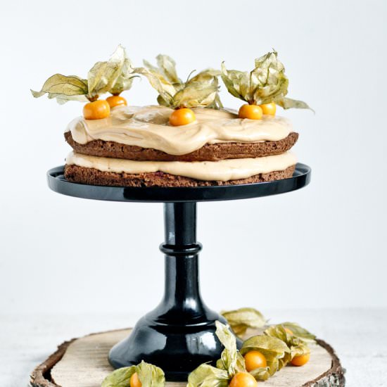 Cake with Cinnamon and Caramel - Recipe photo by Kuchenneszalenstwa