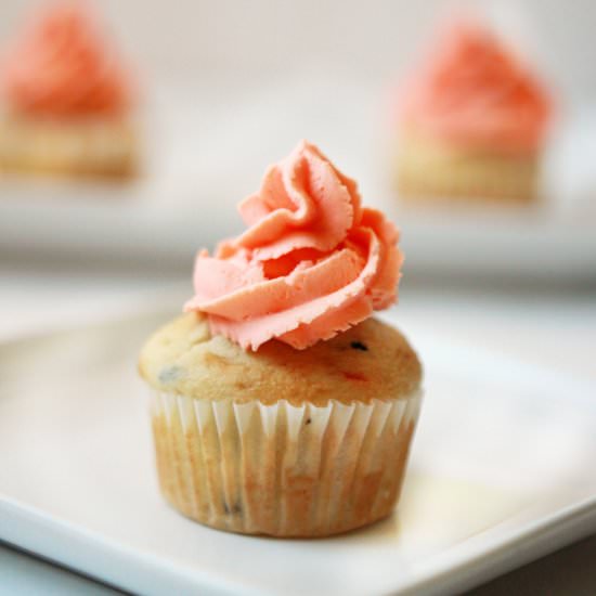 Halloween Funfetti Cupcakes - Recipe photo by savorthebaking