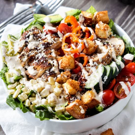 Garden Caesar Salad - Recipe photo by carlsbadcravings